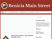 Tablet Screenshot of beniciamainstreet.org